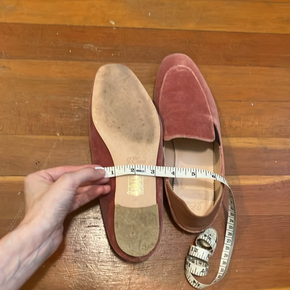 J Crew Pink Velvet Loafers - Picture 13 of 14